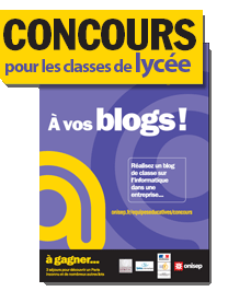 Concours pour les classes de lyce " vos blogs"